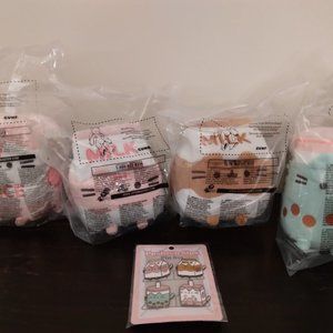 *****Sold***** Pusheen Sips - Pusheen Plush Lot - Pusheen Bundle